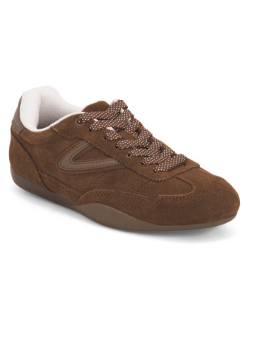 TRETORN Suede Vastra Low Profile Sneakers
 Ladies US 10 M in chocolate NWT
